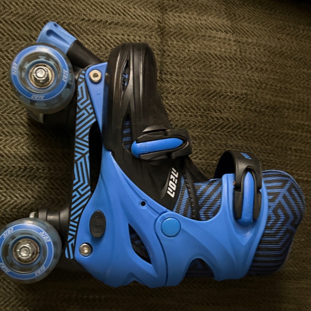 Blue Roller Skates